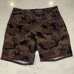 Aussie Island Surf Shop Men's‎ Board Shorts Camo Size 32